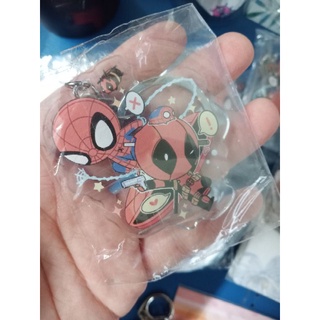 【 漫威/蜘蛛人/死侍】#壓克力吊飾 #掛件 #超級英雄 #蜘蛛俠 #Marvel #賤蟲 #spideypool