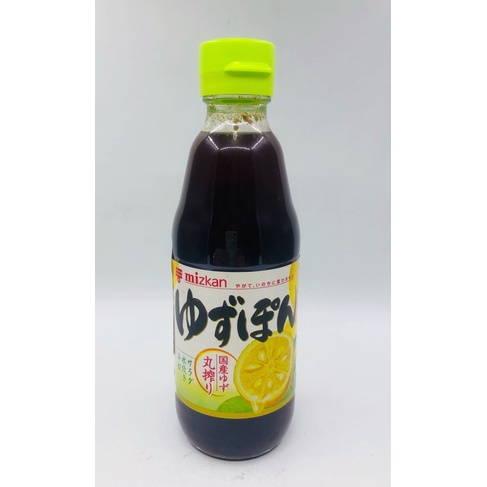 日本mizkan 味滋康柚子醋醬汁