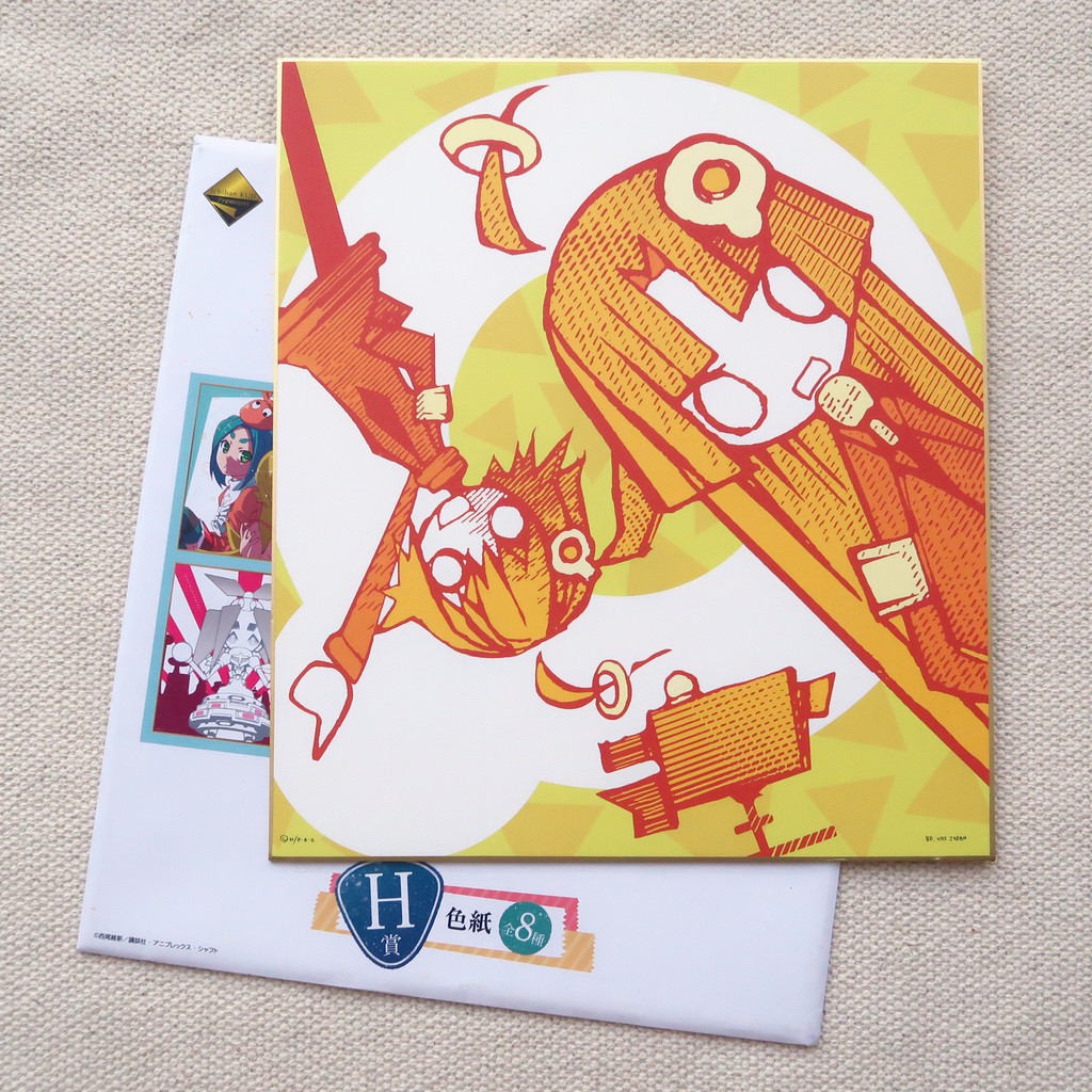 憑物語一番賞h賞阿良良木月火火燐不死鳥火炎姐妹色紙簽名板 蝦皮購物