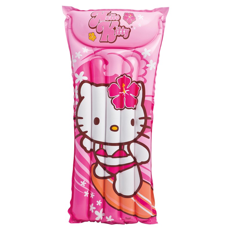 現貨最後一個 INTEX 正品 凱蒂貓浮墊 hello kitty充氣水上浮床