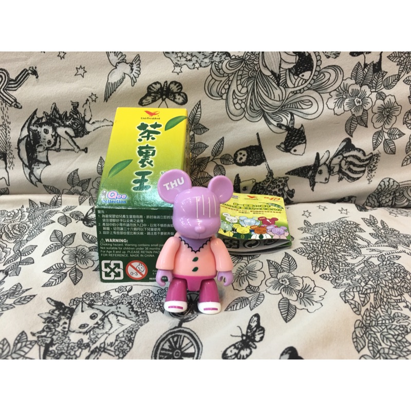 2007 茶裏王 星期四 日式無糖綠茶 2.5" Qee Toy2R Tea King Series 1