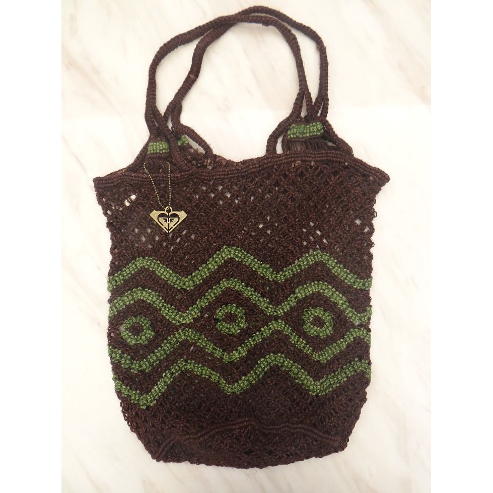 如新roxy 手工編織海灘袋編織海灘包編織手提袋海灘編織袋海灘編織包手提編織袋若有更便宜者歡迎告知參考 蝦皮購物