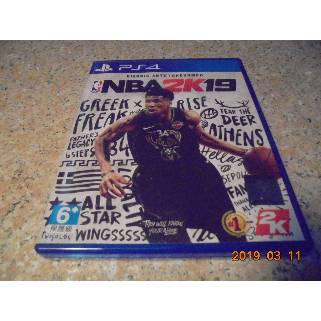 PS4 NBA2K19/NBA 2K19 中英文合版 直購價400元 桃園《蝦米小鋪》