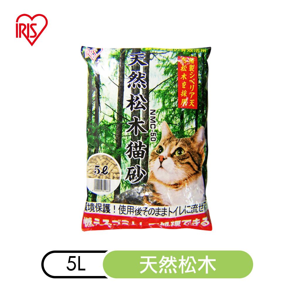 【IRIS】天然松木貓砂5L