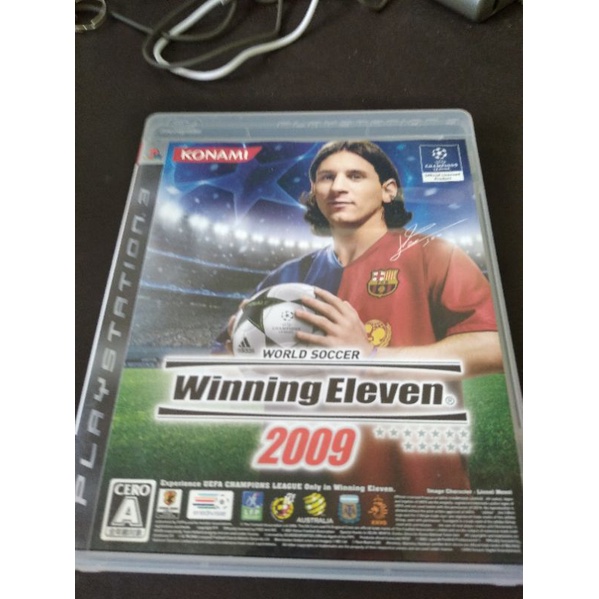 ps3遊戲光碟 world soccer winning eleven 2009