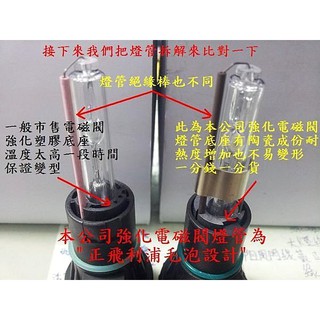 【『柏』利多銷】鷹爪部品高品質 HID H4強化型電磁閥燈管 可搭配40W 55W加強版安定器歡迎洽詢聊聊