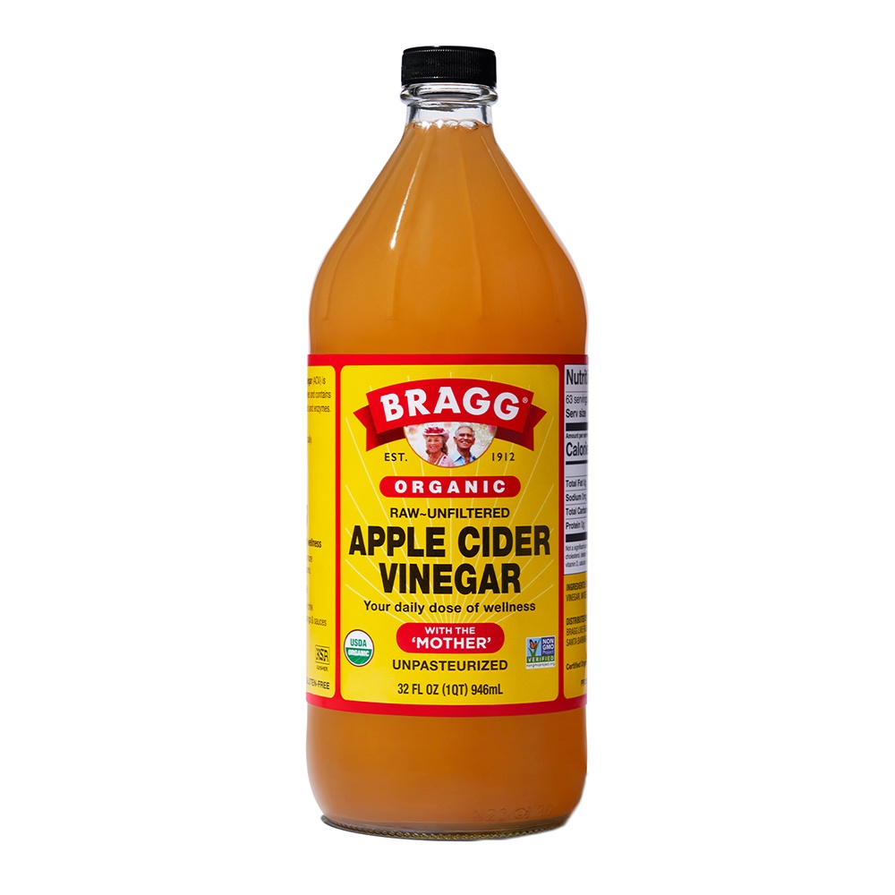 【BRAGG】阿婆有機蘋果醋32oz(946ml/瓶)