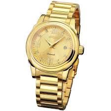 【POLO】黃金歲月 機械手錶 自動上鍊 （金-45mm）