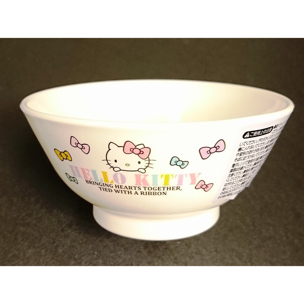 【17】日本帶回~Hello Kitty凱蒂貓 飯碗 湯碗 兒童碗(白)