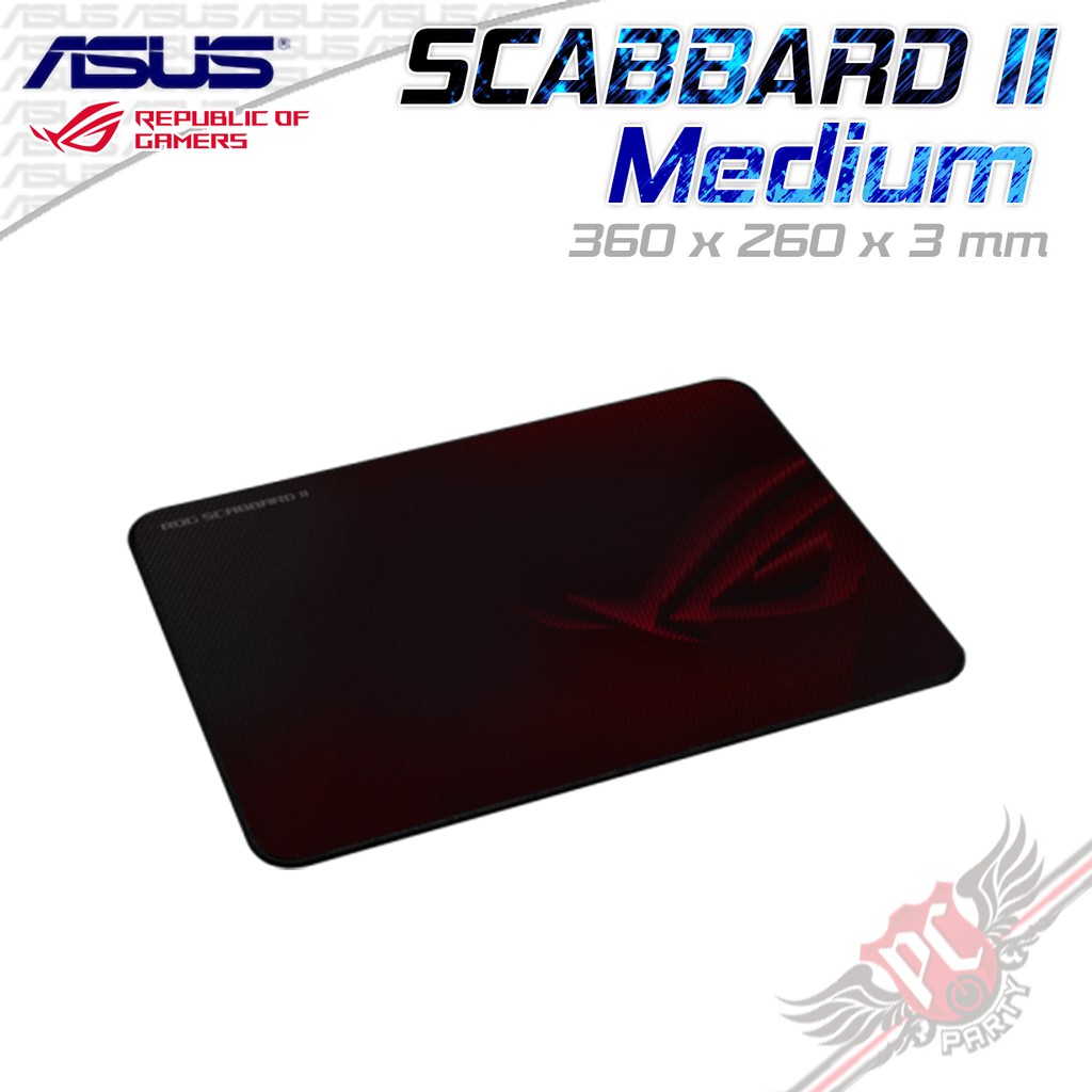 ASUS 華碩 ROG Scabbard II Medium 電競 滑鼠墊 PCPARTY