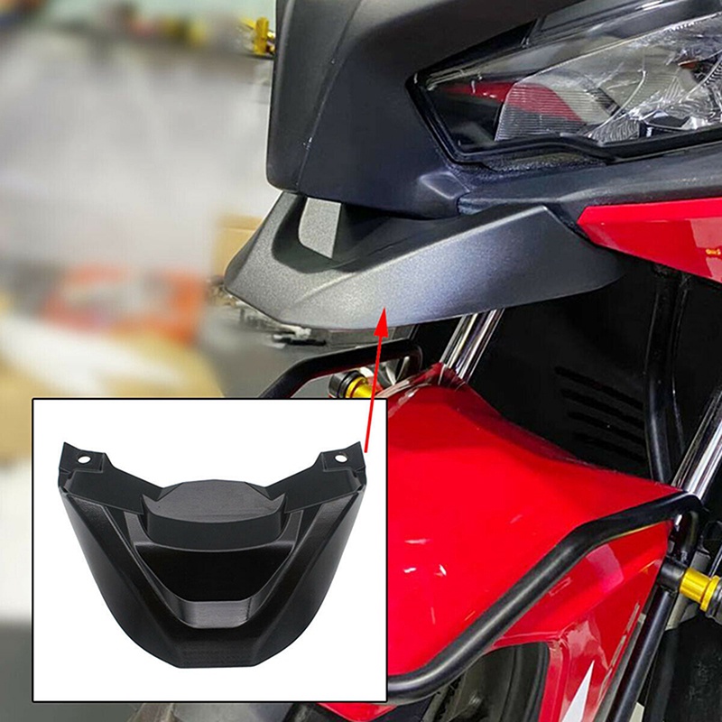 HONDA Possbay 摩托車大燈裝飾罩碳纖維圖案適用於本田 ADV 150 Adv150 ADV-150 2019