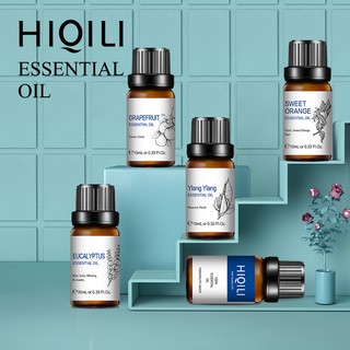 【HiQiLi】會七里10ml精油香薰加濕器專用室內家用100%純植物提取按摩油