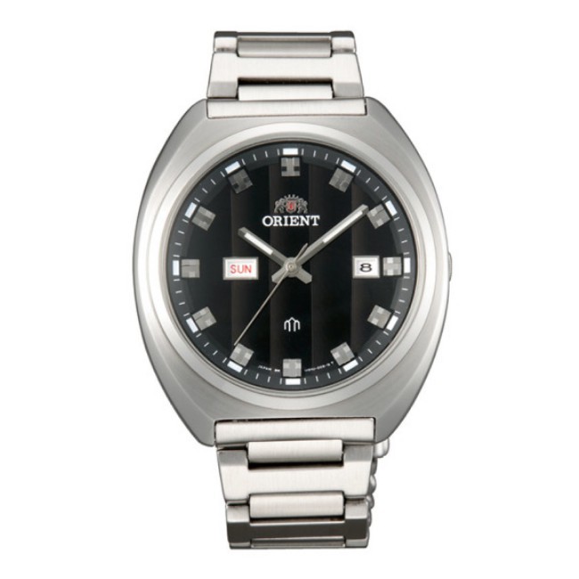 ORIENT東方錶 幻影時尚腕錶 鋼帶款 FUG1U003B 黑色 - 39mm