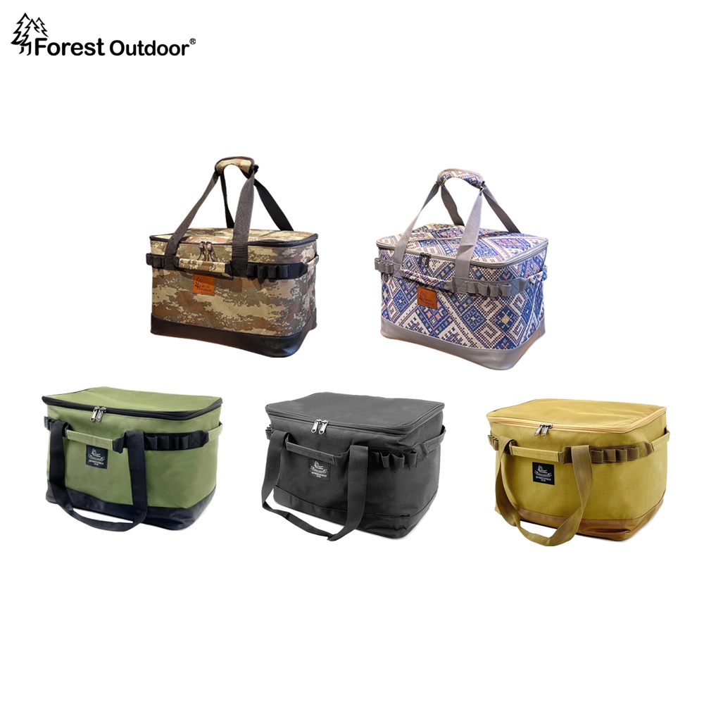Forest Outdoor 【露營用裝備袋】 加厚耐重 600D 牛津布 防撞 收納箱 收納包 行李袋【愛上露營】