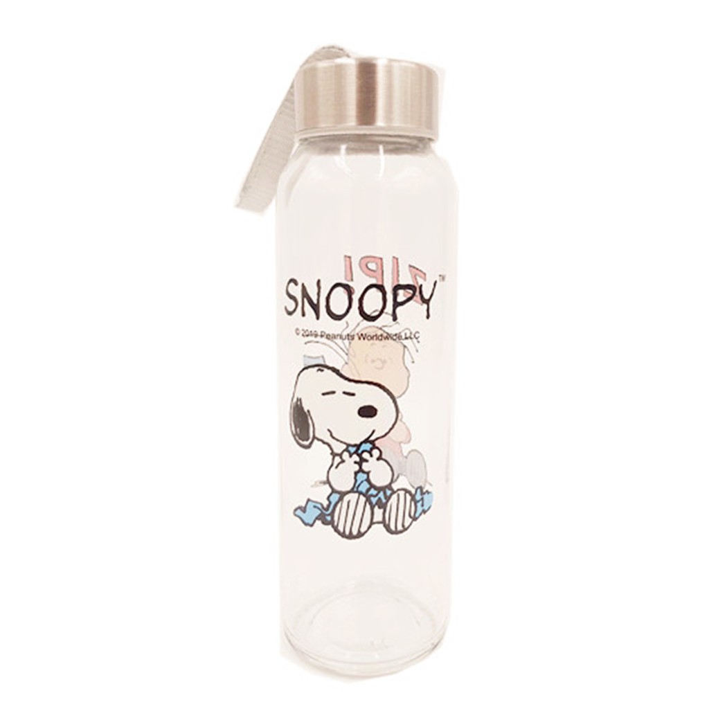 Snoopy 史努比  SP-1562  巧用玻璃瓶 300ml  4712977465626