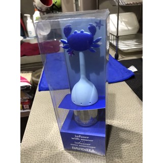 藍色螃蟹造型濾泡茶器