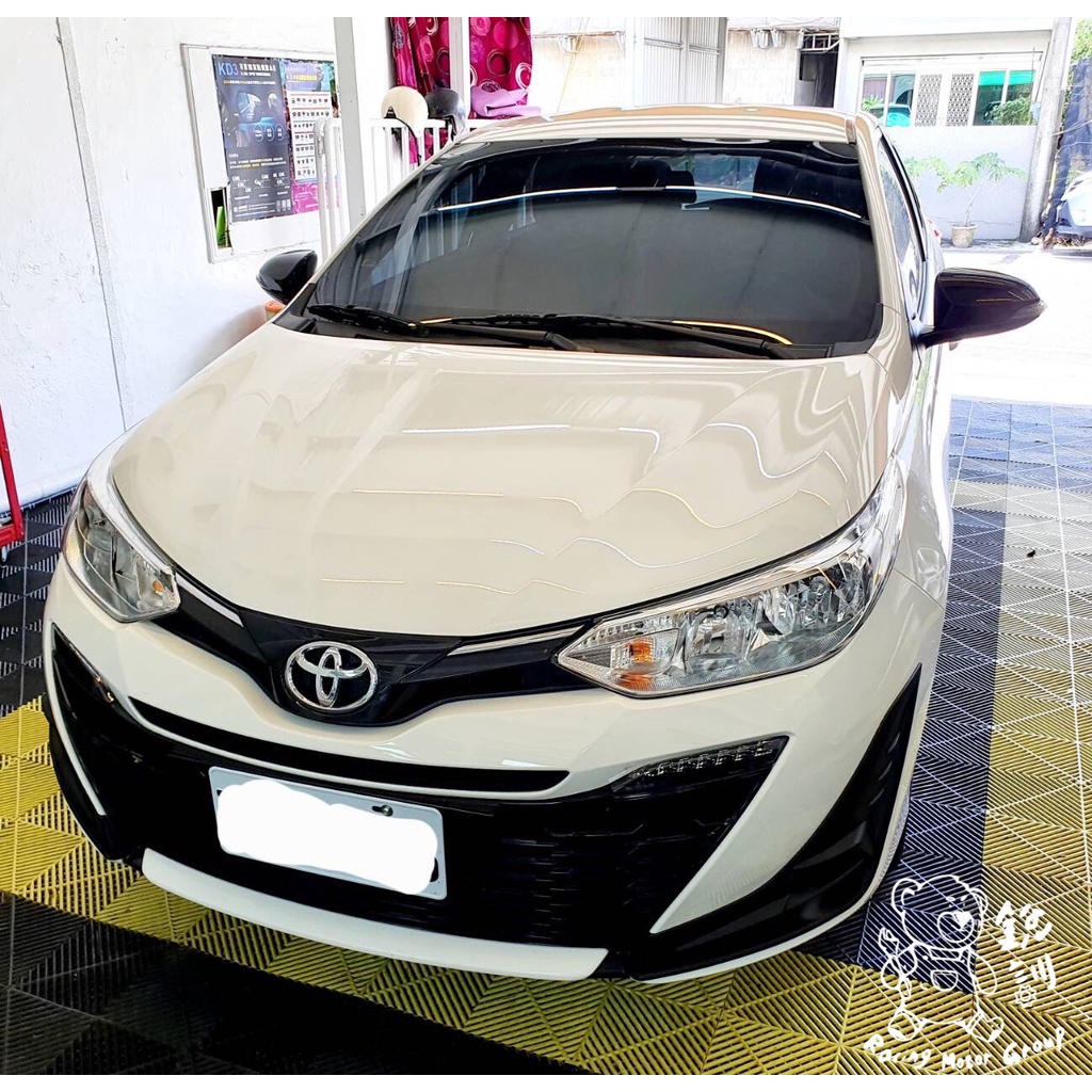 銳訓汽車配件精品 Toyota Yaris 安裝 TVi 崁入式倒車顯影鏡頭