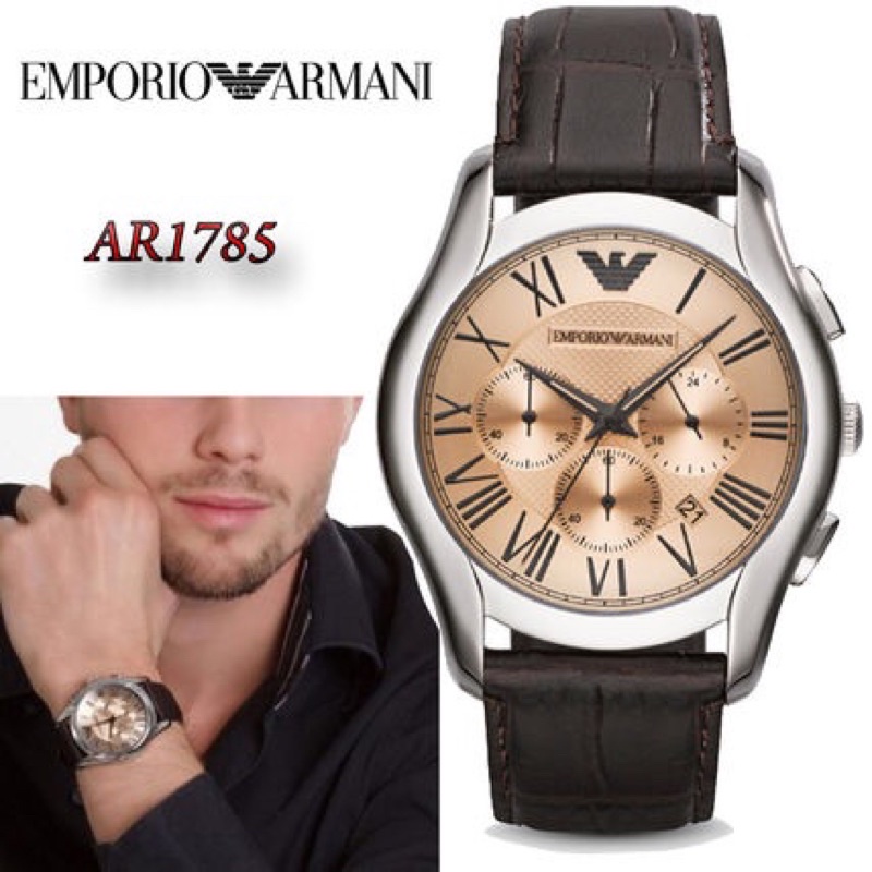 🔥卡拉國內外代購🔥🇹🇼 現貨在台 Emporio Armani 男生手錶 AR1785