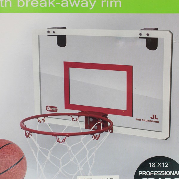 兒童透明籃球板組 籃球框+球(透明板)/一組入 投籃板 45.5cm x 30.5cm-CF133665-生