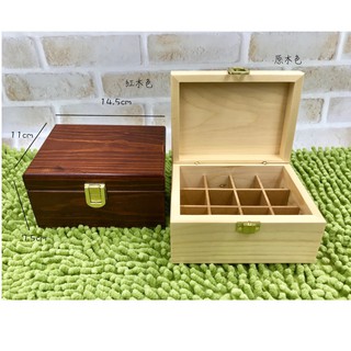 亮木坊-現貨!收納盒、雲杉木精油盒(10ml、15ml)、多功能收納、化妝品飾品收納、木製禮盒 MIT(限量贈送擴香木)