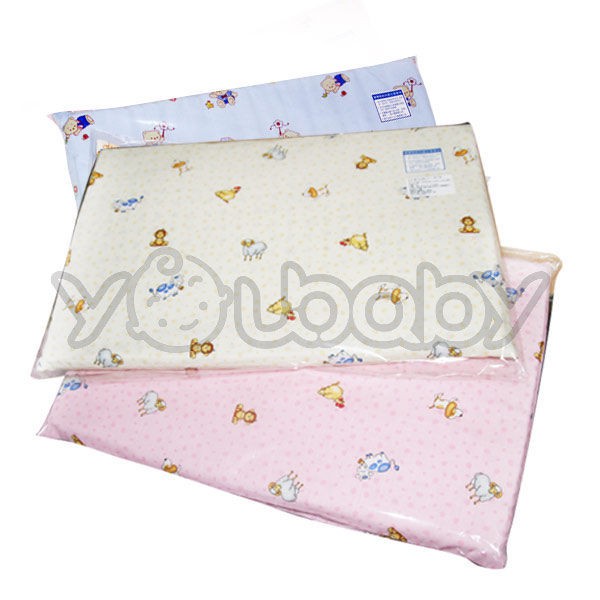 海力奇 嬰兒舒眠乳膠枕 平枕 (含枕頭套) / 嬰兒枕 乳膠