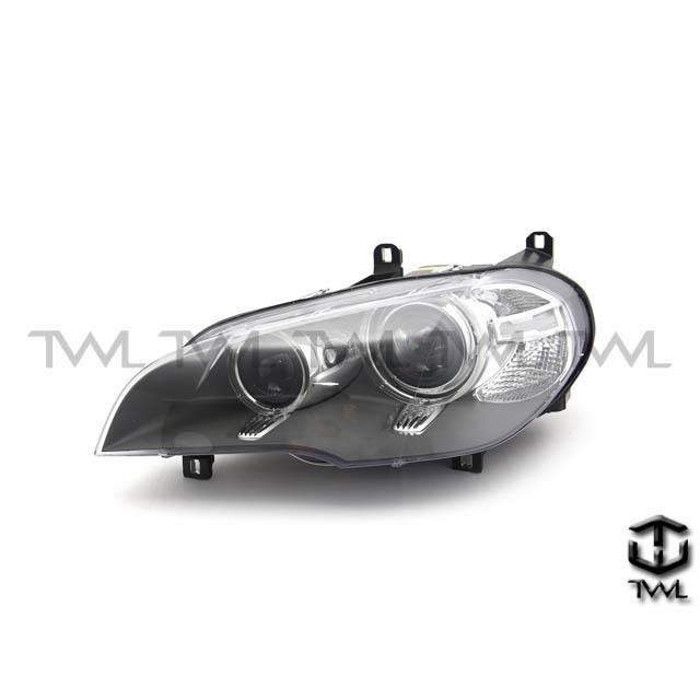 台灣車燈王全新bmw寶馬e70 X5 11 12 13 14年原廠型鈦銀光圈魚眼投射hid大燈頭燈空件台製現貨 蝦皮購物