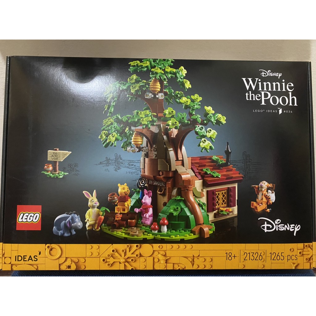 可面交 LEGO 21326 小熊維尼 樂高  IDEAS Winnie the Pooh