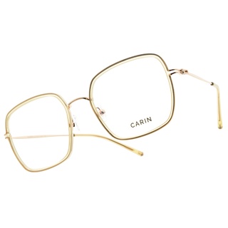 CARIN 光學眼鏡 OLSEN S C2 韓系極輕方框 - 金橘眼鏡