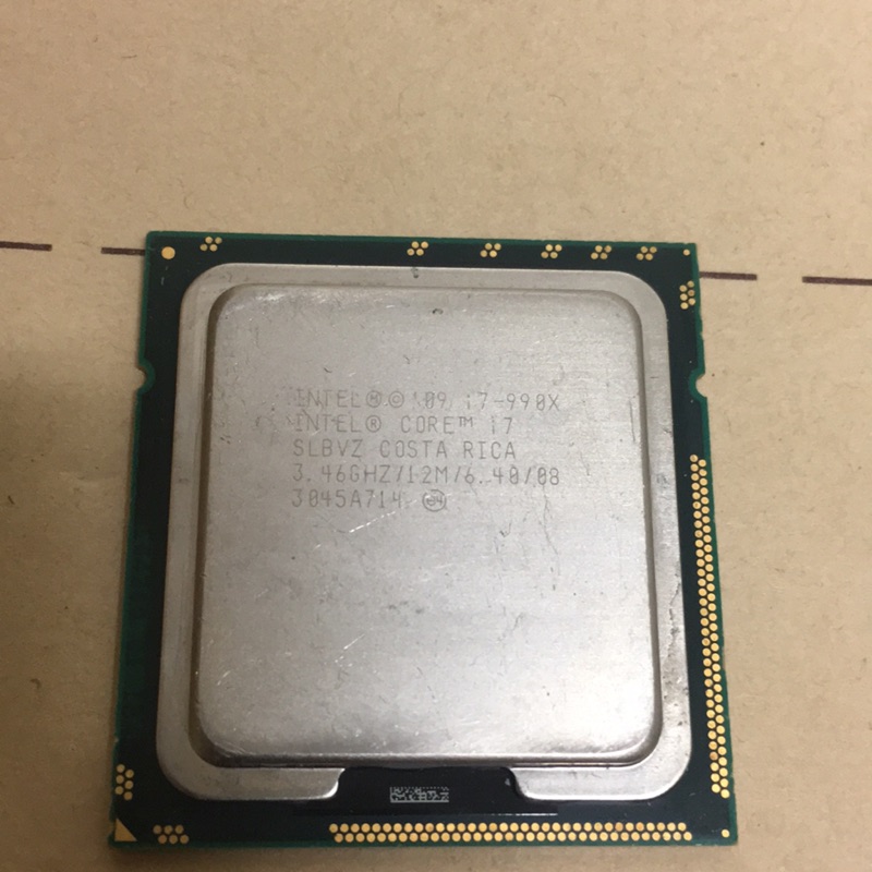 Intel Core i7 Extreme 990X 1366 CPU