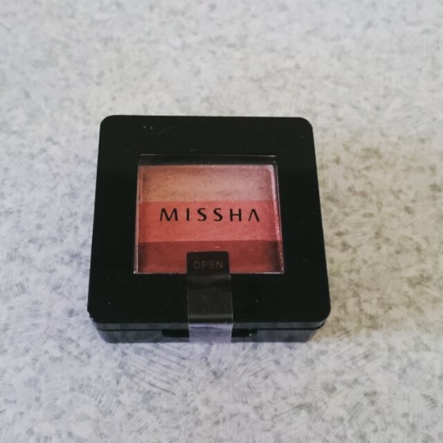 Missha三色眼影(6號）