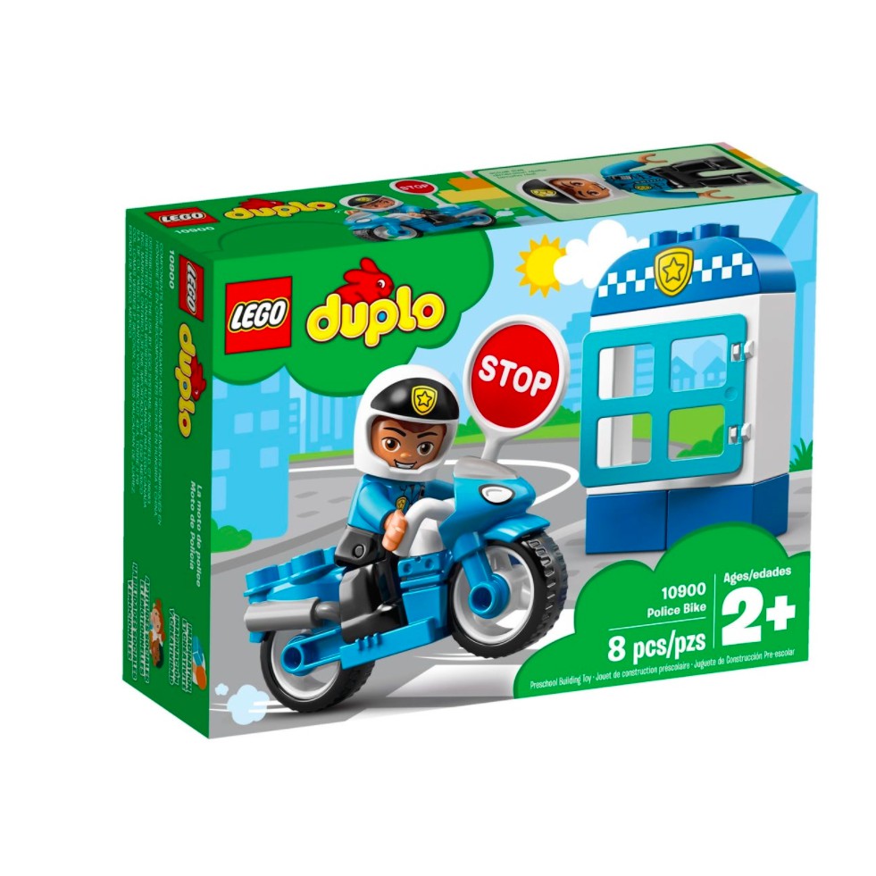 『現貨』LEGO 10900 Duplo-警察摩托車    盒組   【蛋樂寶】