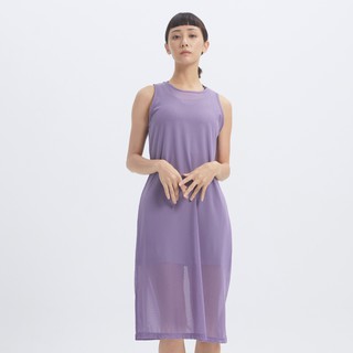 【VOUX】2WAYS - 兩穿式長版背心洋裝(灰綠/丈青/灰紫S-L)