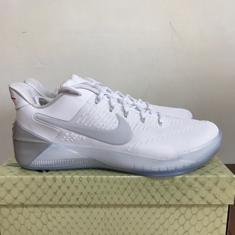 Nike Kobe 12 A.D. EP CHROME 白 銀 852427-110 冰底 籃球鞋 男鞋 大尺寸US12
