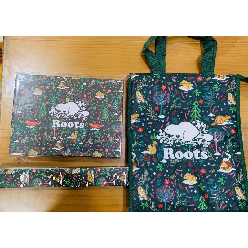 Roots 旅行🧳麻將組-紅色（附保溫提袋）