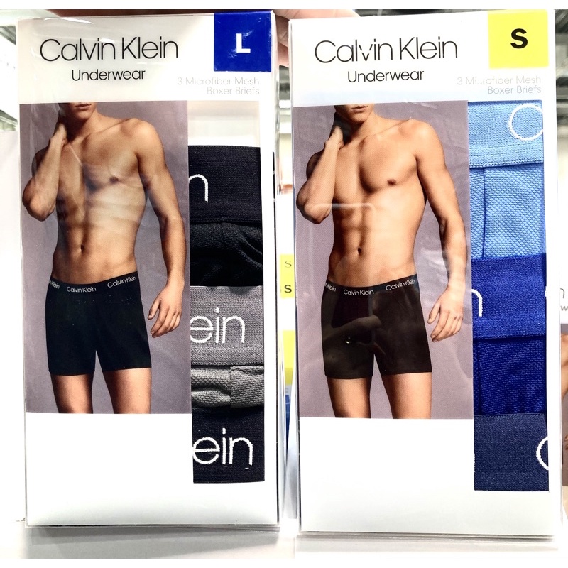 好市多代購 Calvin Klein CK凱文克萊 男彈性內褲 三入組