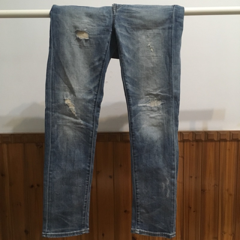 Uniqlo 九成新 男牛仔褲 UQ Jeans size29(73cm)