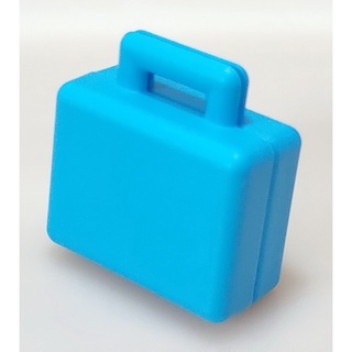 【得寶Duplo】蔚藍色 公事包 手提箱 行李箱 可開啟 配件 大顆粒 積木 [樂高玩家★正版LEGO]