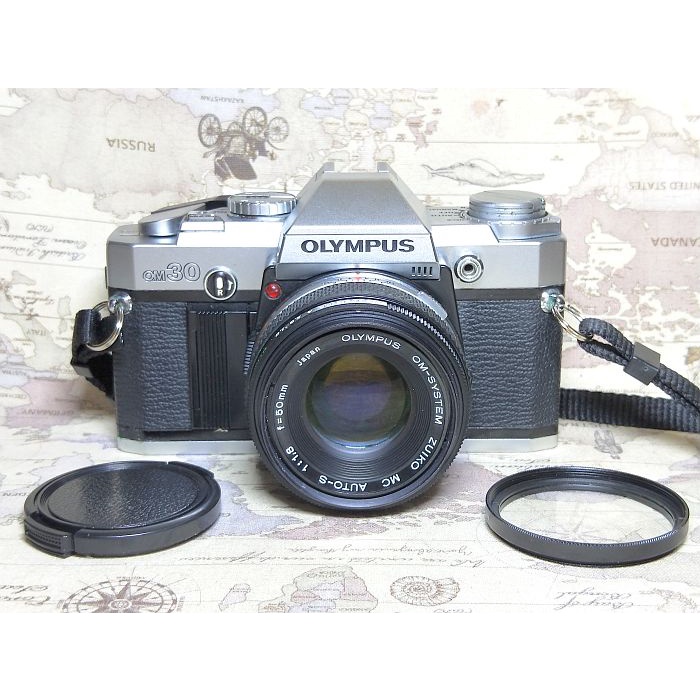 【跳蚤小舖子】Olympus OM30 + Zuiko 50/1.8  輕量型底片單眼相機