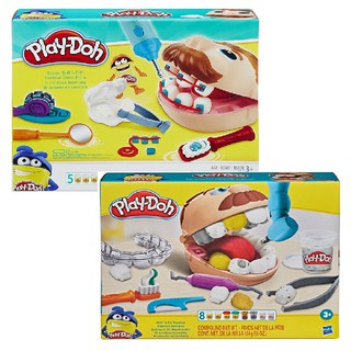 玩得購【Play-Doh 培樂多】新天才小牙醫遊戲組 HB5520AS00 / 鑲金小牙醫遊戲組 HF1259