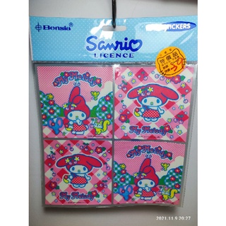 [社子跳蚤]全新 Sanrio Melody 三麗鷗 美樂蒂 萬用貼紙