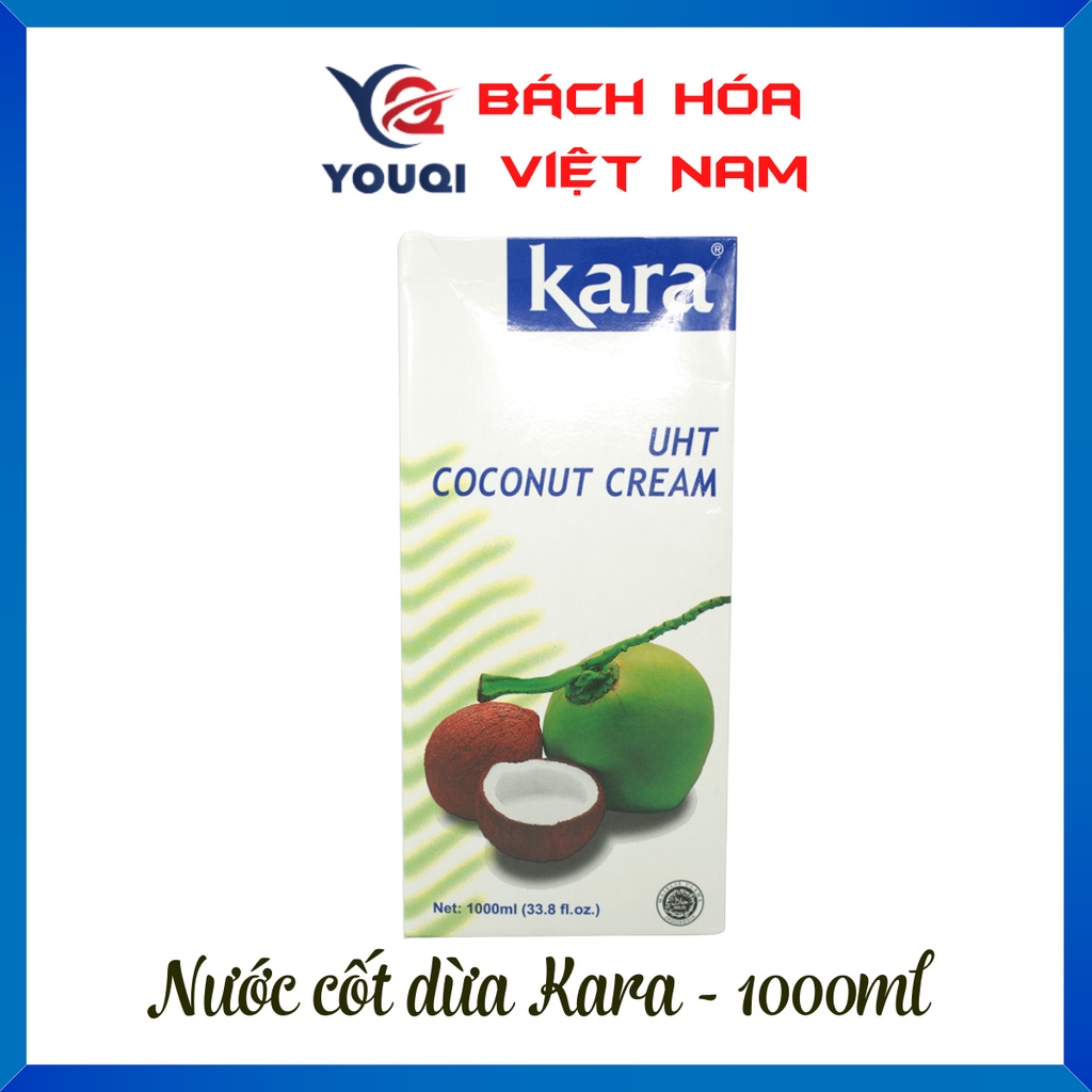 [艾薇]KARA 🇮🇩 印尼佳樂 純正椰漿  椰奶 🌿Nước cốt dừa Kara 1000ml