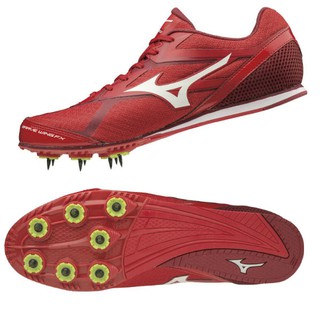 {大學城體育用品社} 美津濃 MIZUNO BRAVE WING 3 田徑釘鞋 U1GA203056 紅