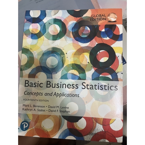 Basic Business Statistics: Concepts and Applications  (14版)
