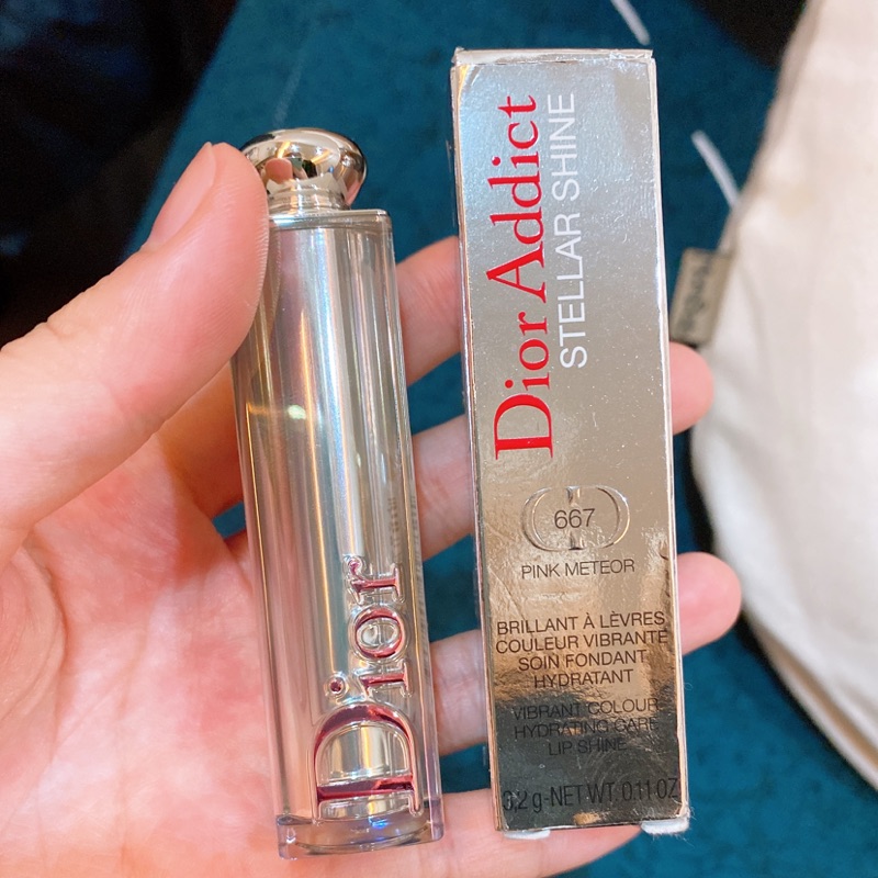 有試色圖🔥 二手 正品 Dior dior 667 癮誘超模巨星唇膏 唇膏 口紅 專櫃 熱賣色 迪奧