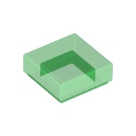 LEGO 樂高 3070 30039 35403 透明綠 平滑平板 Tile 1x1 4216384 6254249