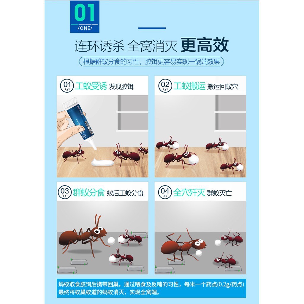 正貨5g德國拜耳進口螞蟻藥拜滅易滅蟻餌劑除殺螞蟻殺蟲劑家用室內一窩端進口 蝦皮購物