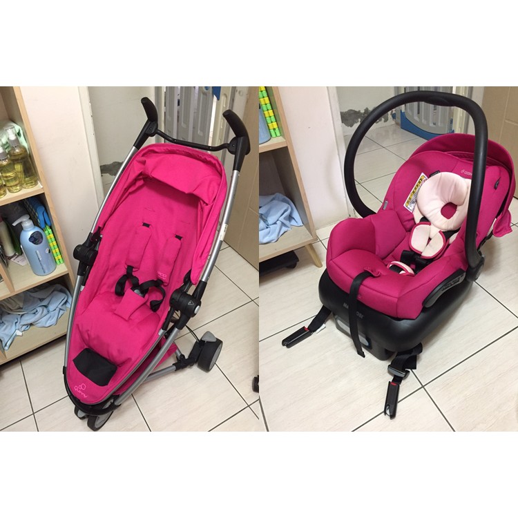 Quinny Zapp Xtra2 嬰兒推車 及 Maxi-cosi MicoAP 新生兒提籃(含汽車用底座)