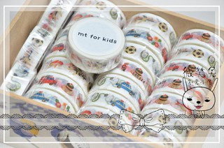 日本進口 mt 2013 summer 和紙膠帶 和紙膠帶 KIDS系列 編號:15-13