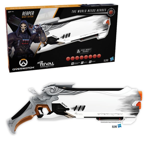 Hasbro NERF槍 - 鬥陣特攻Overwatch 死神 Reaper 子彈槍 Rival 空氣槍 安全子彈