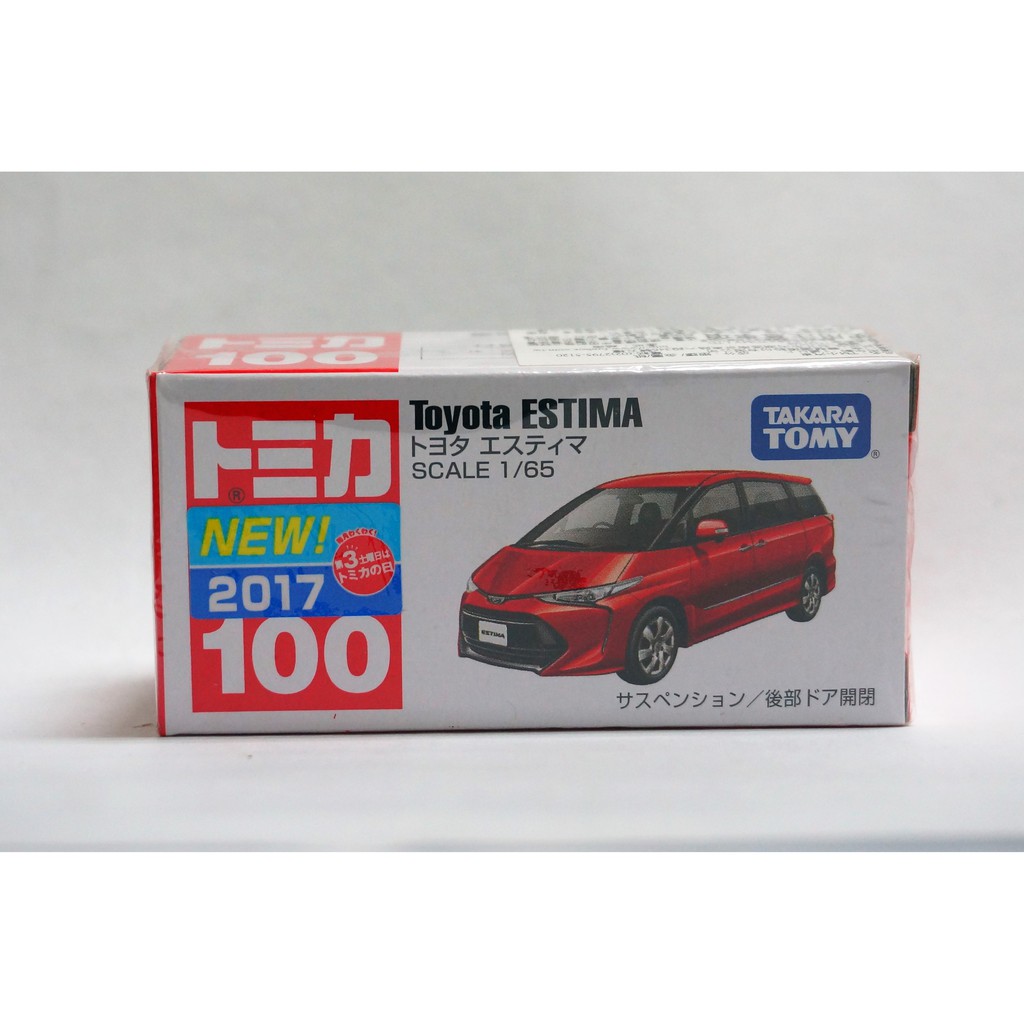 全新 TOMICA NO.100 Toyota ESTIMA 封膜未拆 現貨